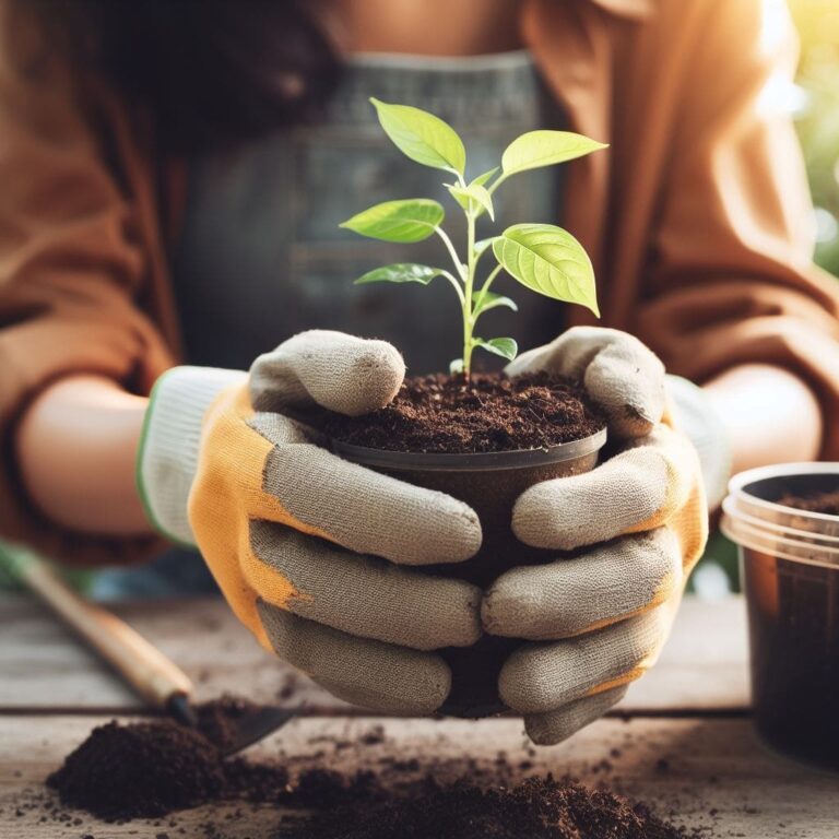 Como Mudar Planta de Vaso