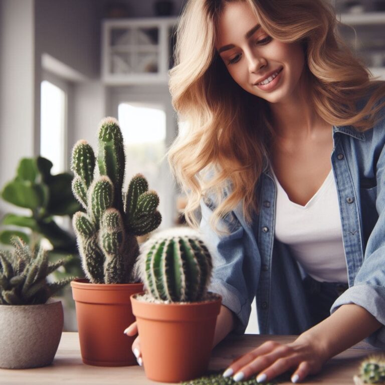 como plantar cactos