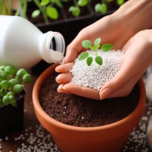 como usar ureia em plantas no vaso